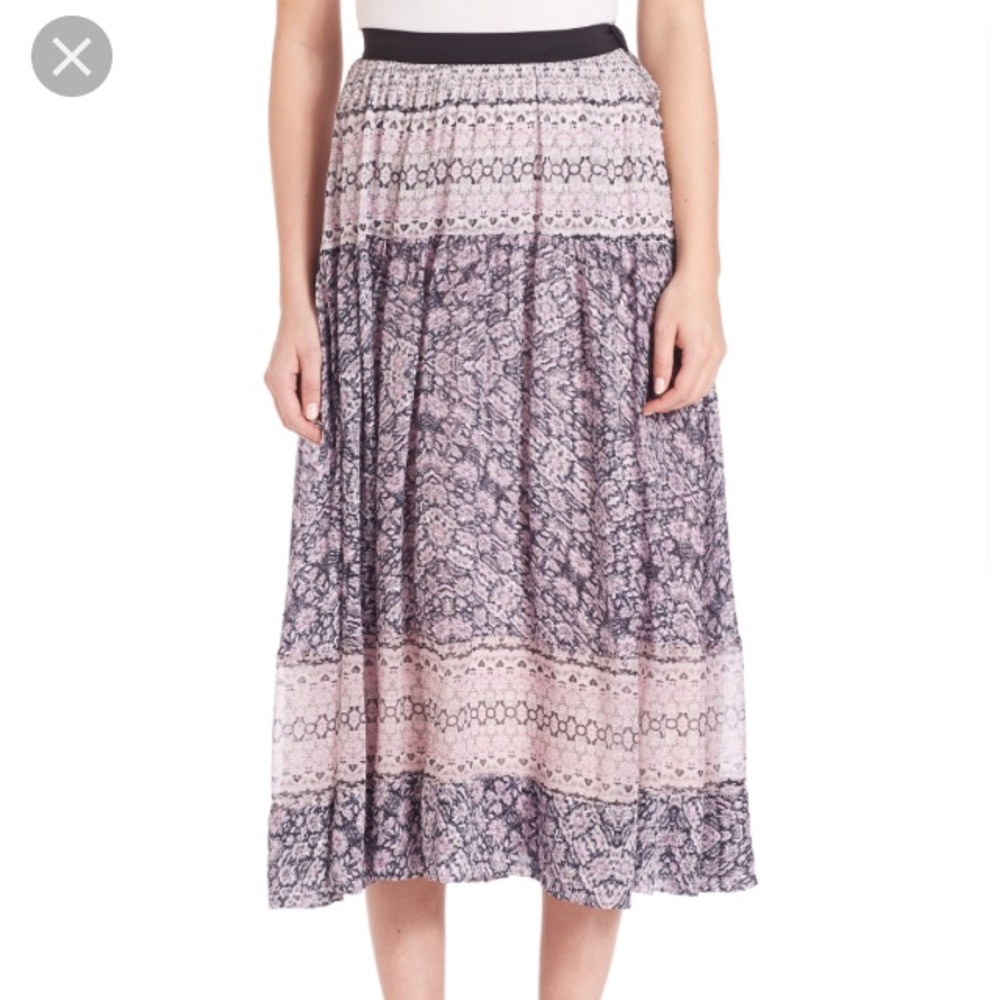 Rebecca Taylor - 00 Tang Paisley Skirt w/ tags